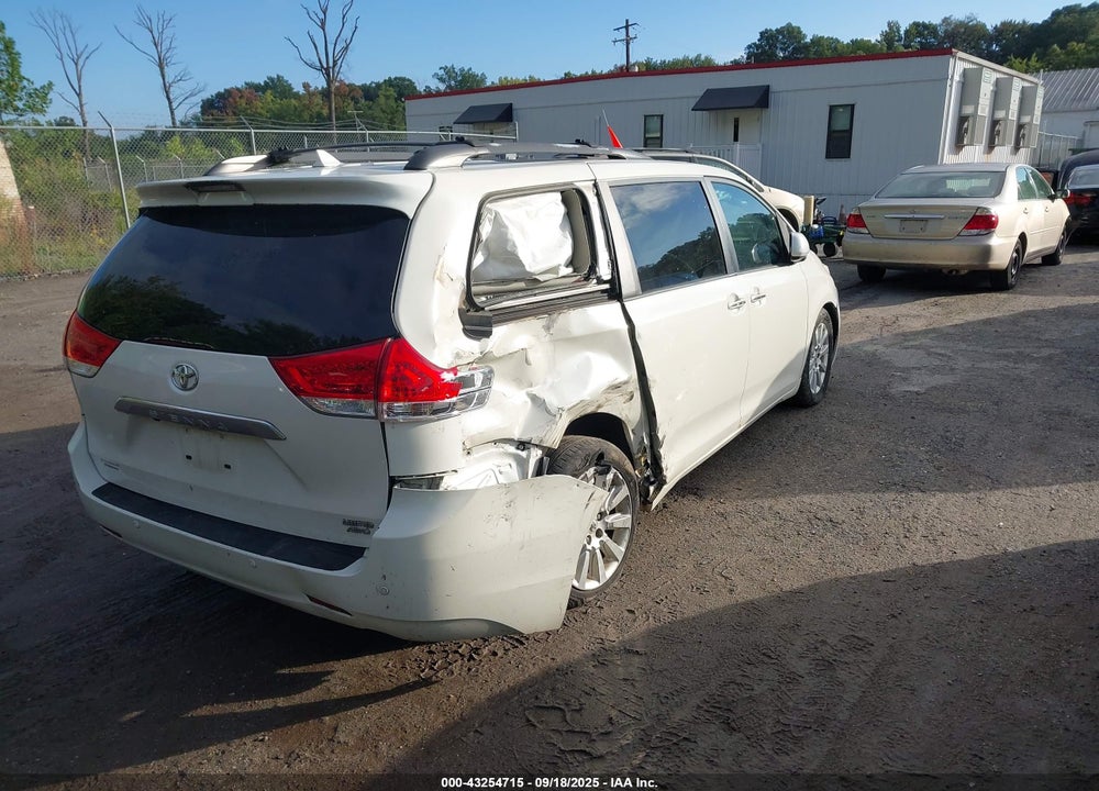 2011 TOYOTA SIENNA VIN: 5TDDK3DC0BS016054