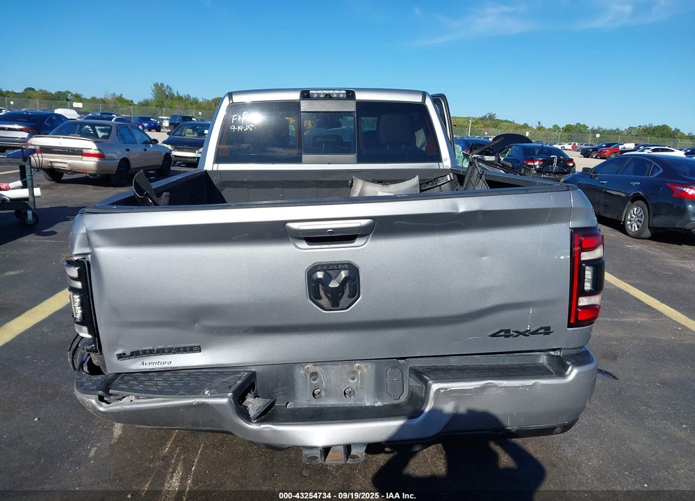2020 RAM 2500 LAIE  4X4 6'4 BOX VIN: 3C6UR5FL4LG229231
