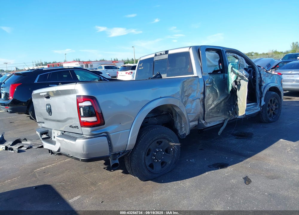2020 RAM 2500 LAIE  4X4 6'4 BOX VIN: 3C6UR5FL4LG229231