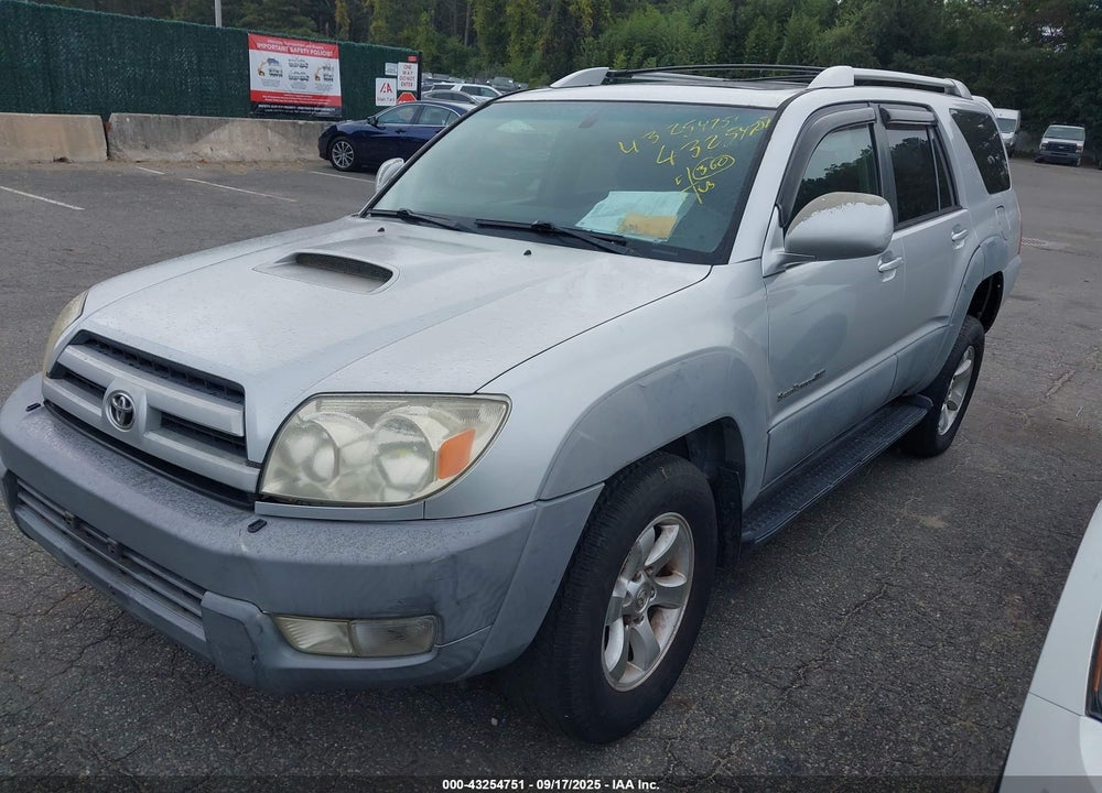 2003 TOYOTA 4RUNNER SR5 SPORT V8 VIN: JTEBT14R630021496
