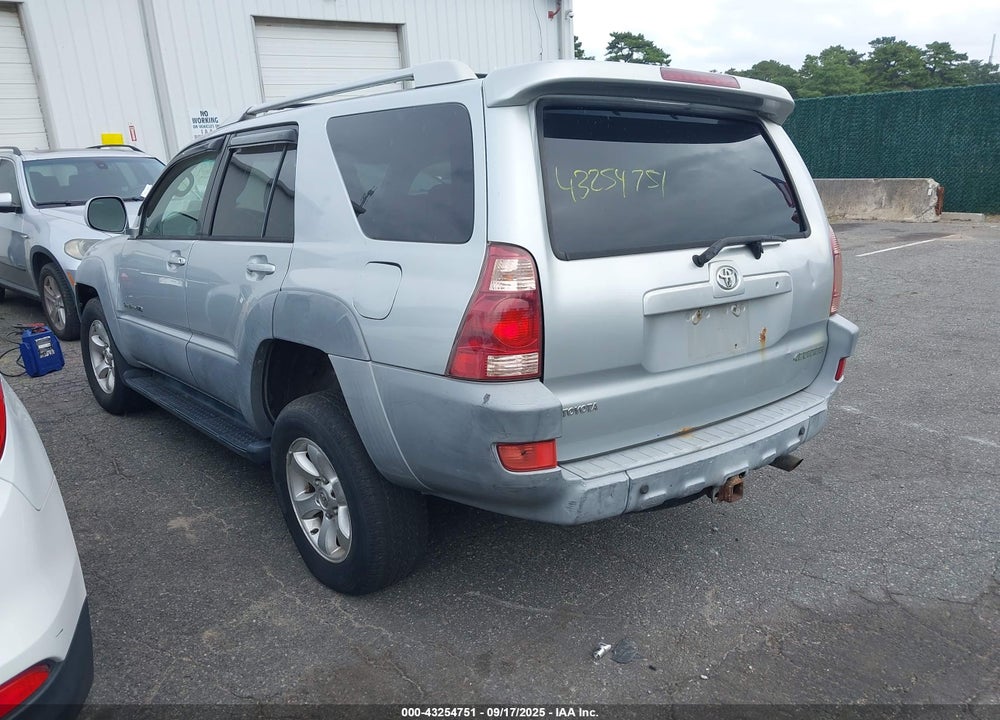 2003 TOYOTA 4RUNNER SR5 SPORT V8 VIN: JTEBT14R630021496