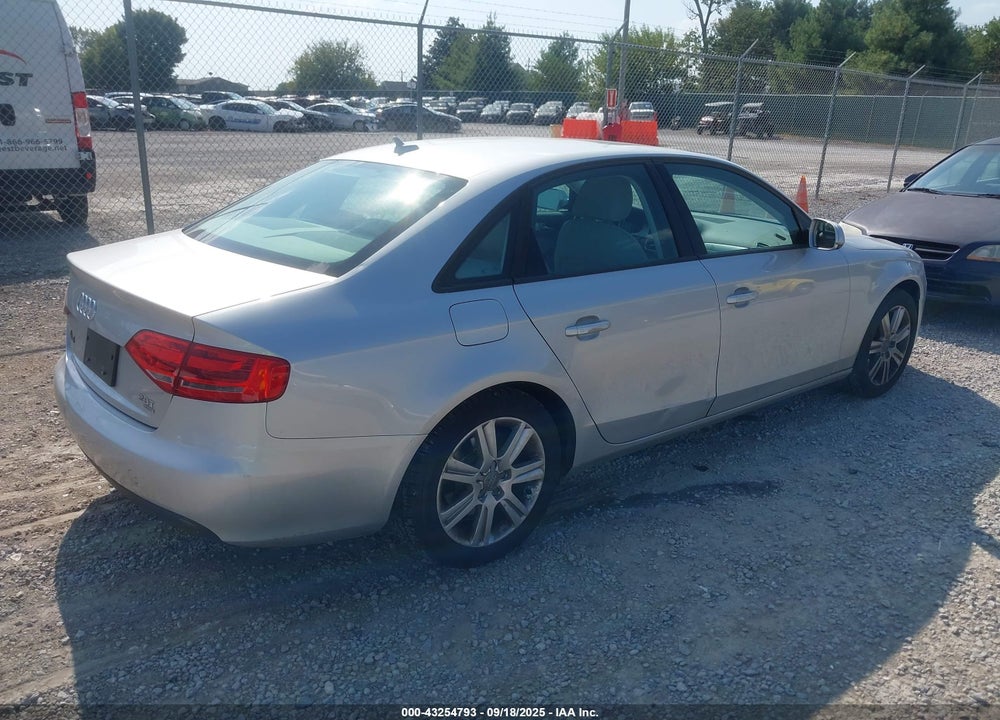 2010 AUDI A4 VIN: WAUBFAFL1AN038675