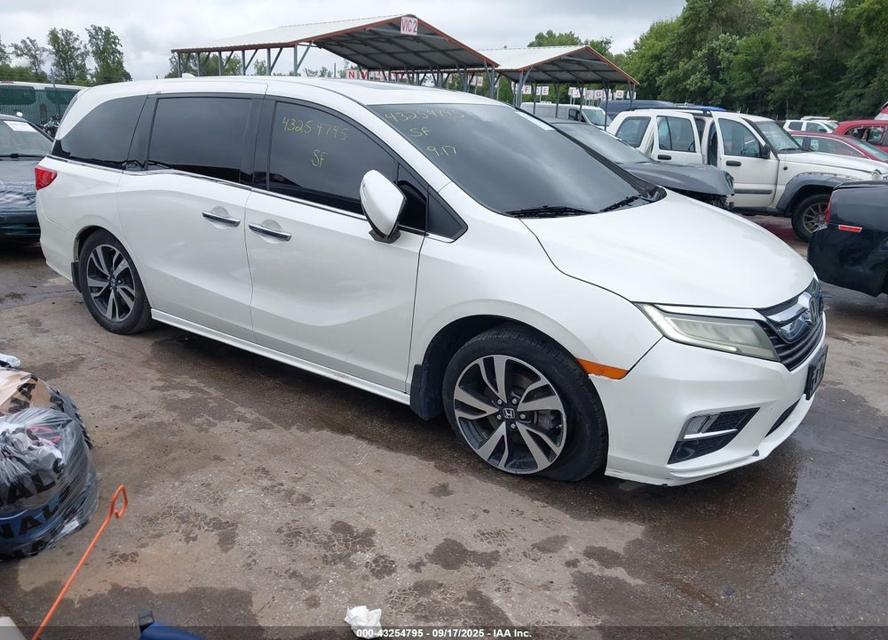2018 HONDA ODYSSEY ELITE VIN: 5FNRL6H90JB051635