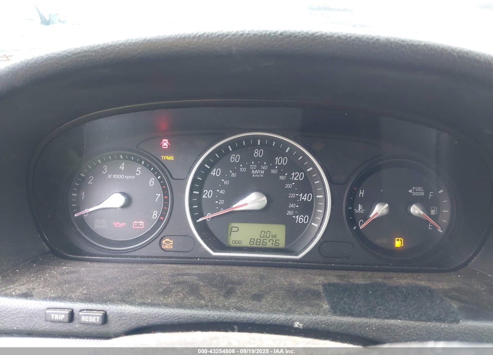 2007 HYUNDAI SONATA VIN: 5NPEU46F57H270917