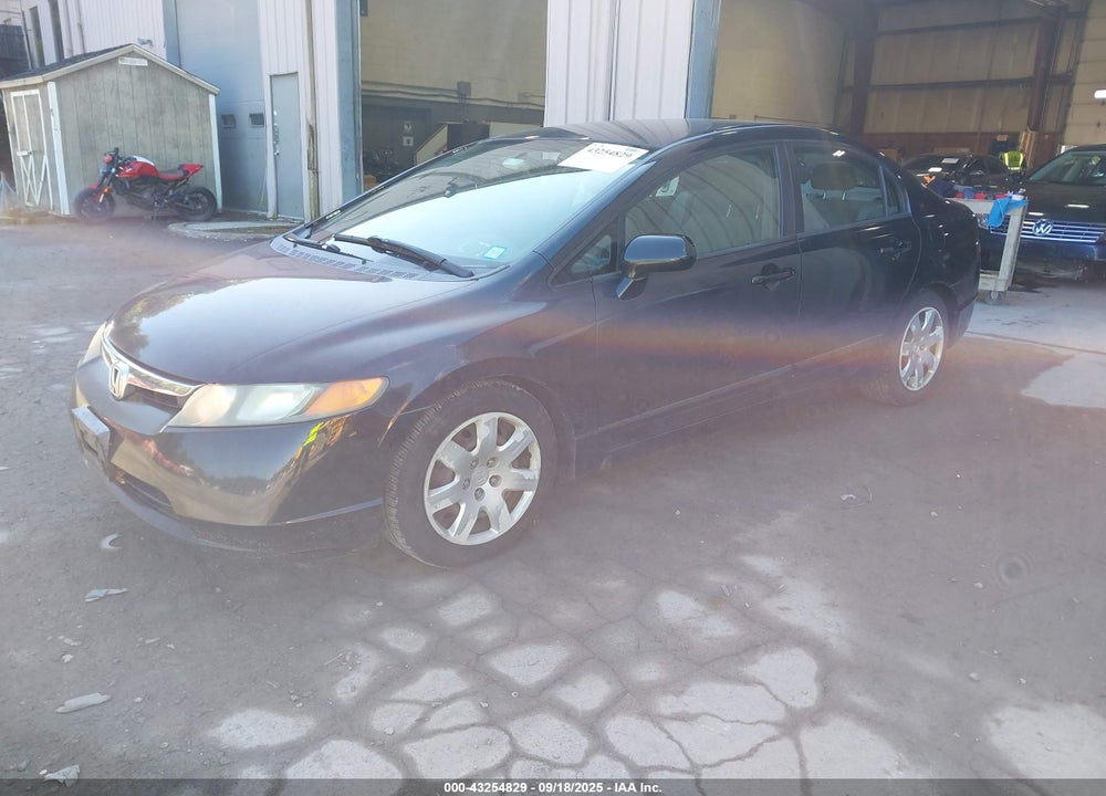 2007 HONDA CIVIC LX VIN: 1HGFA16527L078242