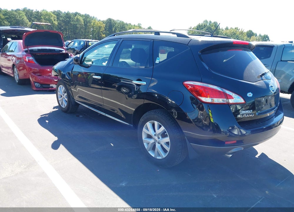 2012 NISSAN MURANO VIN: JN8AZ1MW5CW215524