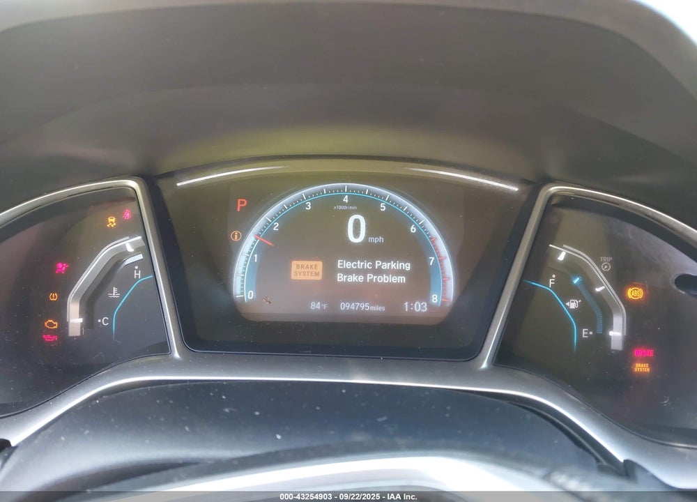 2016 HONDA CIVIC VIN: 19XFC1F38GE018241