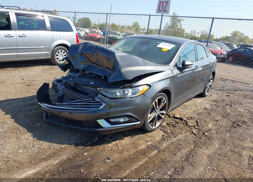 2017 FORD FUSION VIN: 3FA6P0D97HR401626