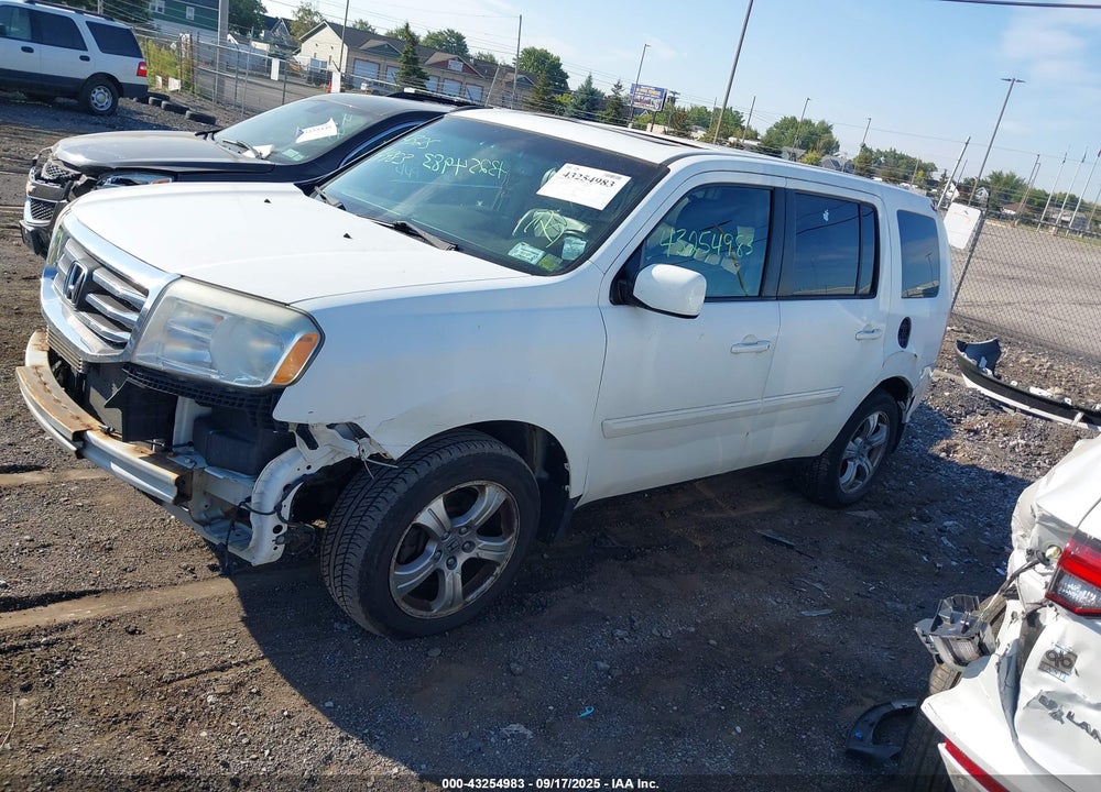 2012 HONDA PILOT EX-L VIN: 5FNYF4H64CB060015