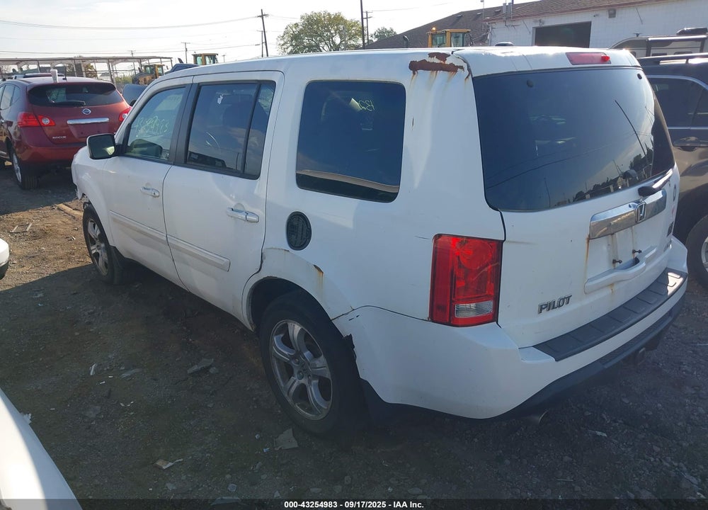 2012 HONDA PILOT EX-L VIN: 5FNYF4H64CB060015