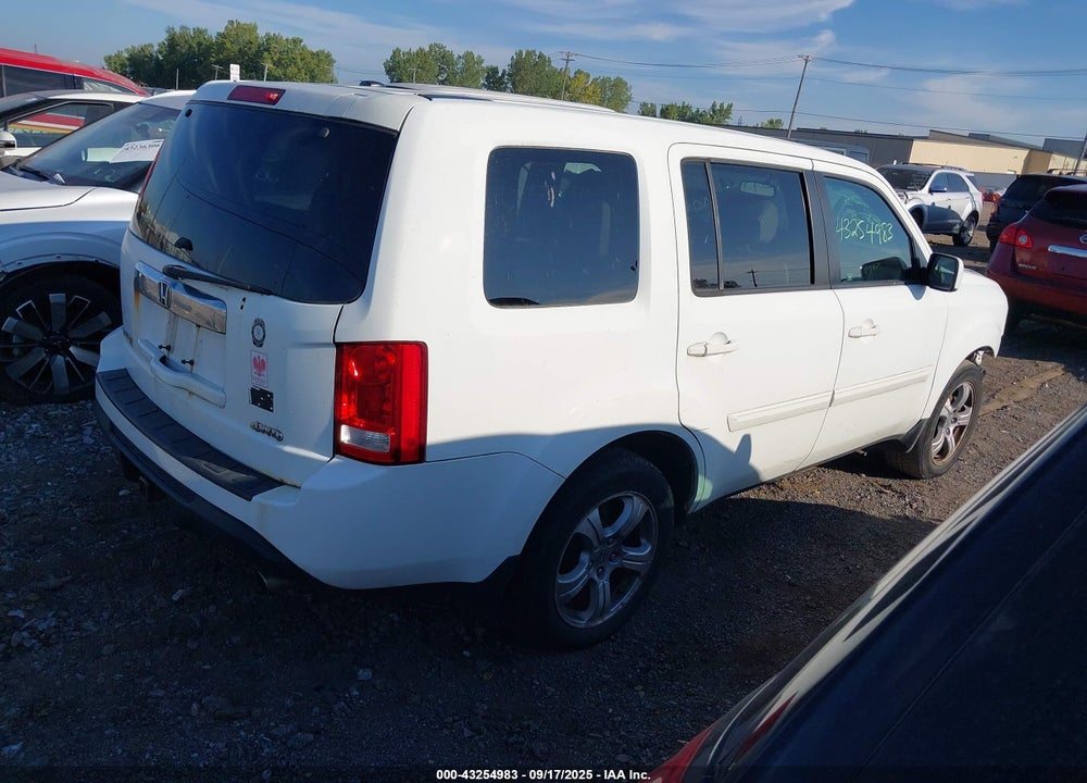 2012 HONDA PILOT EX-L VIN: 5FNYF4H64CB060015