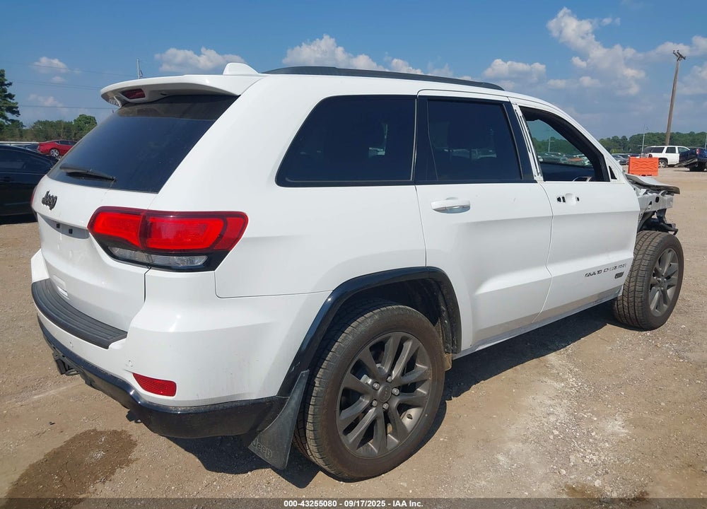 2016 JEEP GRAND CHEROKEE LIMITED 75TH ANNIVERSARY VIN: 1C4RJEBG1GC473409