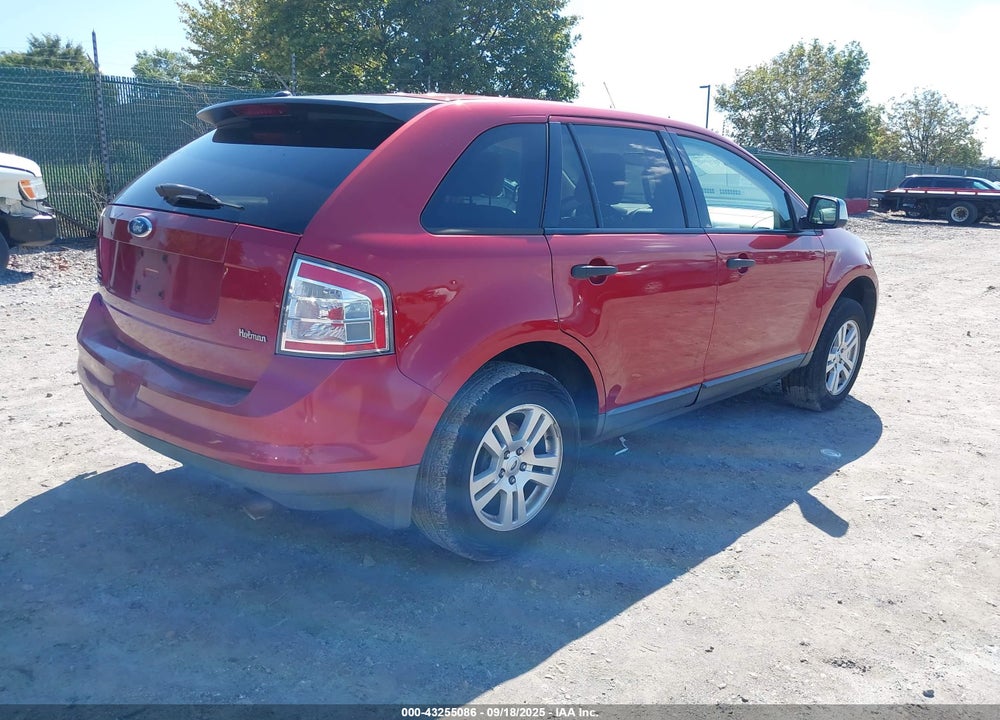 2007 FORD EDGE VIN: 2FMDK36C87BB32054