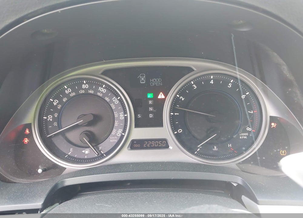 2007 LEXUS IS 250 VIN: JTHBK262875038028