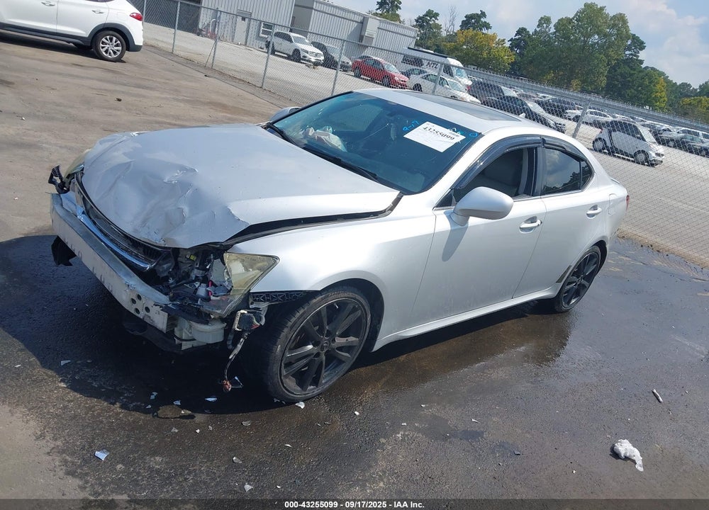 2007 LEXUS IS 250 VIN: JTHBK262875038028