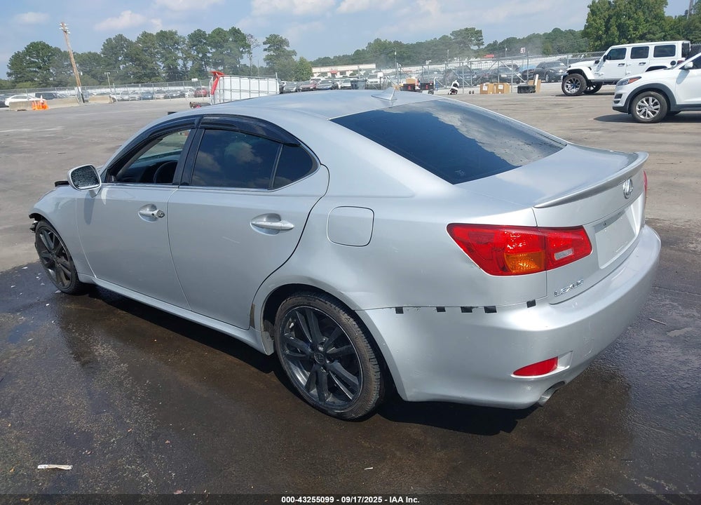 2007 LEXUS IS 250 VIN: JTHBK262875038028