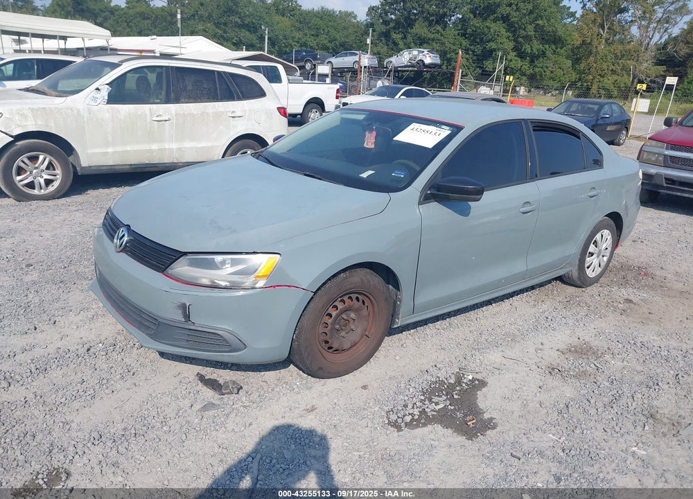 2014 VOLKSWAGEN JETTA 2.0L S VIN: 3VW2K7AJ9EM309325