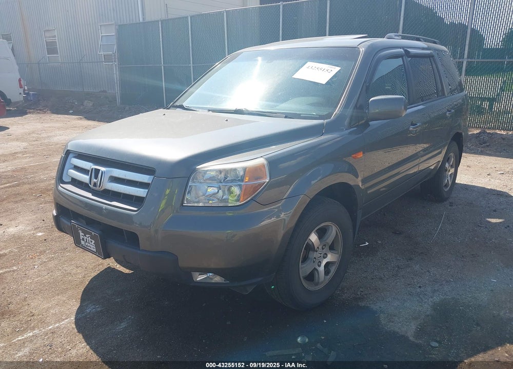 2007 HONDA PILOT EX-L VIN: 2HKYF18567H534379