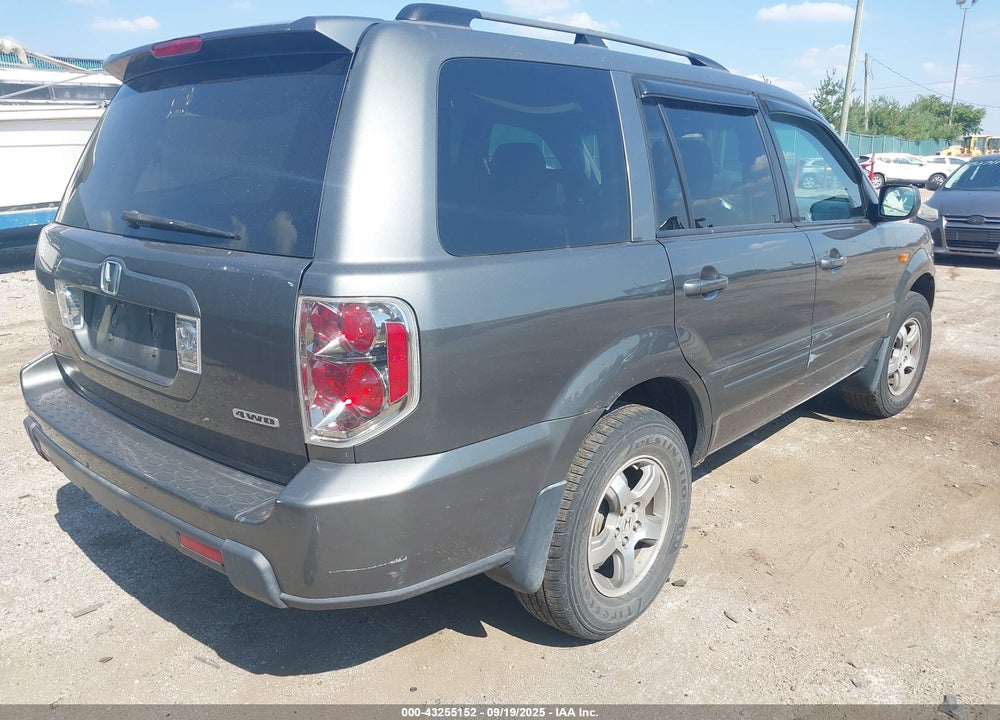 2007 HONDA PILOT EX-L VIN: 2HKYF18567H534379
