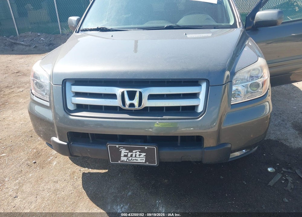 2007 HONDA PILOT EX-L VIN: 2HKYF18567H534379