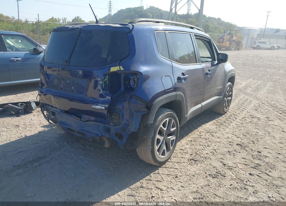 2016 JEEP RENEGADE VIN: ZACCJBBT4GPD98623
