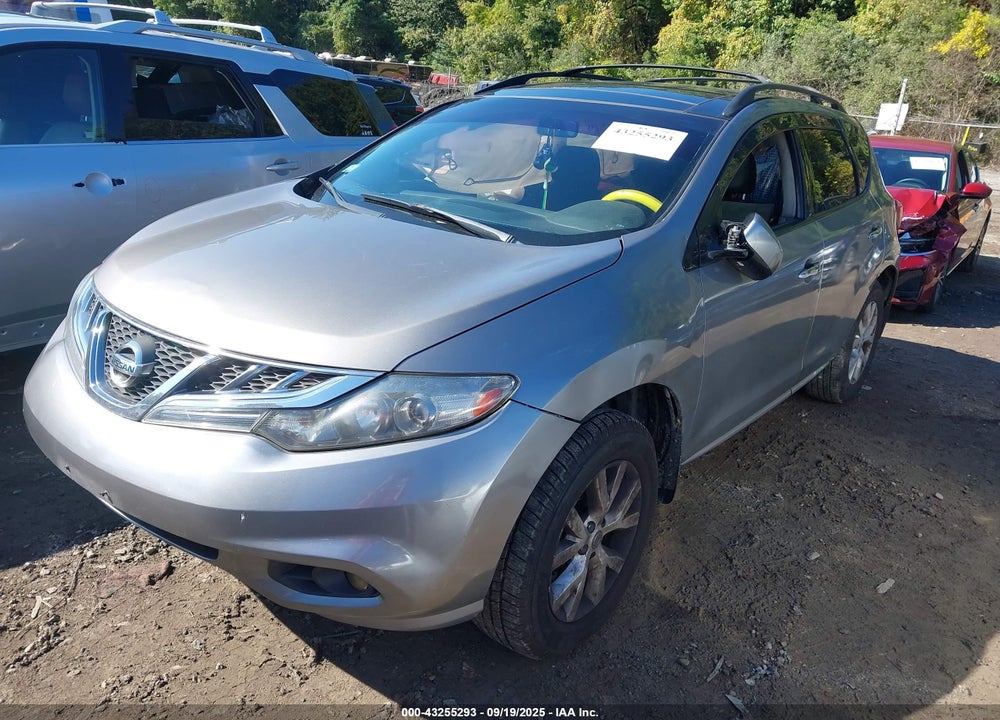 2011 NISSAN MURANO VIN: JN8AZ1MU5BW062785