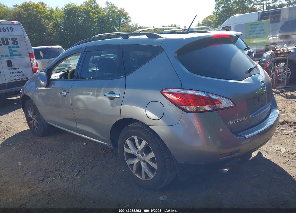 2011 NISSAN MURANO VIN: JN8AZ1MU5BW062785