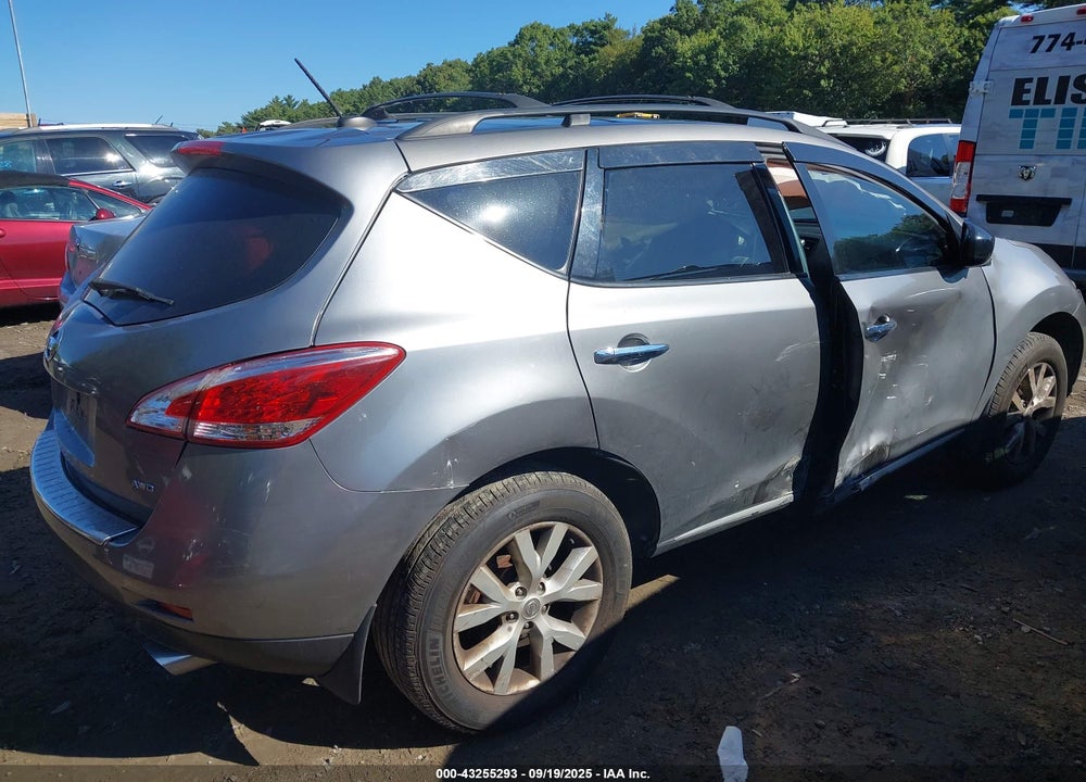 2011 NISSAN MURANO VIN: JN8AZ1MU5BW062785