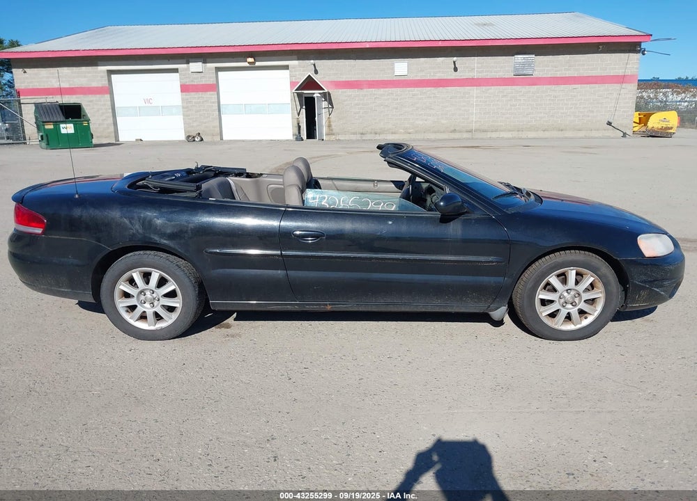 2002 CHRYSLER SEBRING GTC VIN: 1C3EL75R62N323783