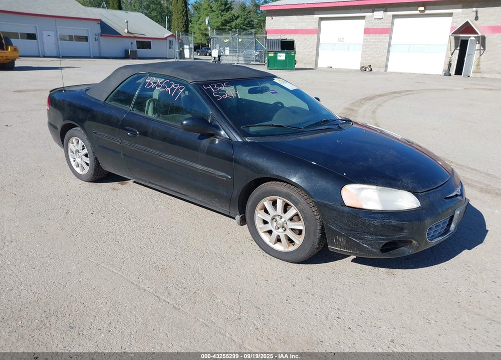 2002 CHRYSLER SEBRING GTC VIN: 1C3EL75R62N323783