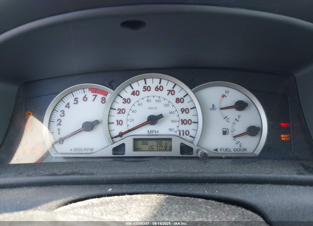 2006 TOYOTA COROLLA VIN: 2T1BR32E86C703417
