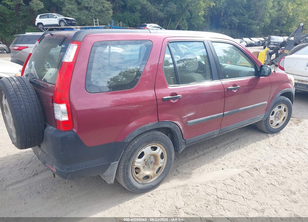 2006 HONDA CR-V LX VIN: SHSRD68566U400677