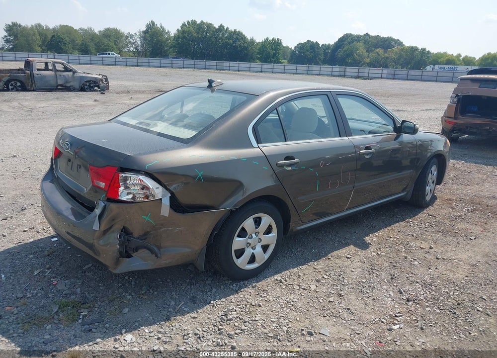 2009 KIA OPTIMA LX VIN: KNAGE228X95292719