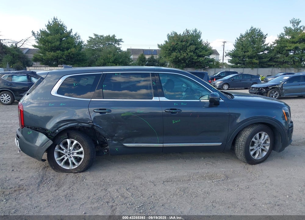 2022 KIA TELLURIDE VIN: 5XYP2DHCXNG249499