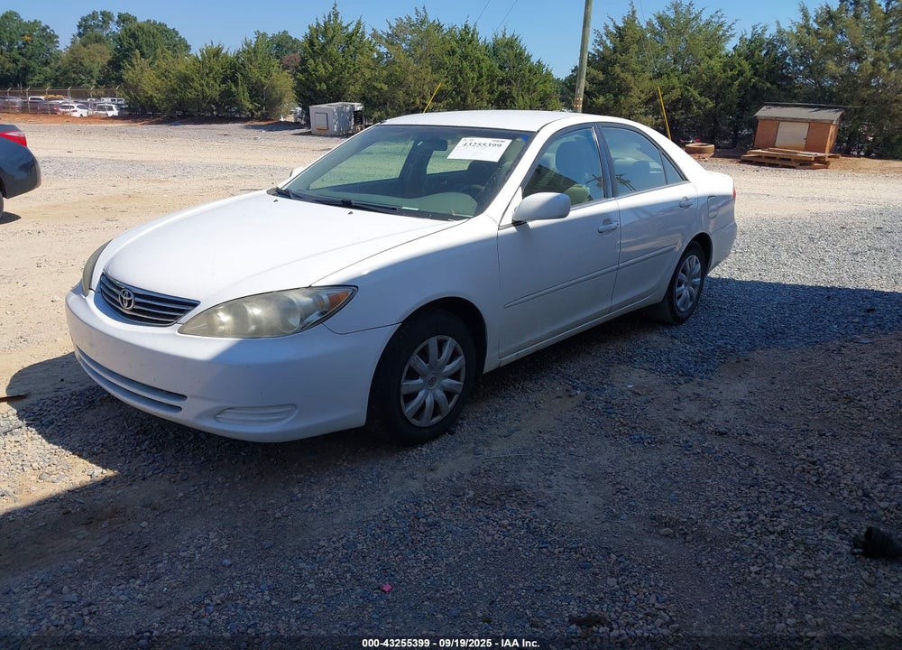 2005 TOYOTA CAMRY LE VIN: 4T1BE32K55U587611