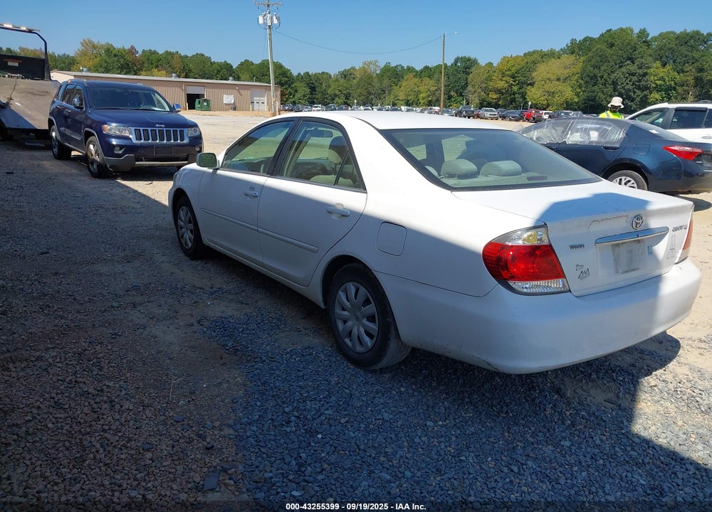 2005 TOYOTA CAMRY LE VIN: 4T1BE32K55U587611