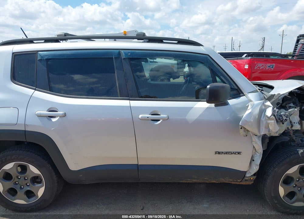 2016 JEEP RENEGADE VIN: ZACCJBAT9GPD60595