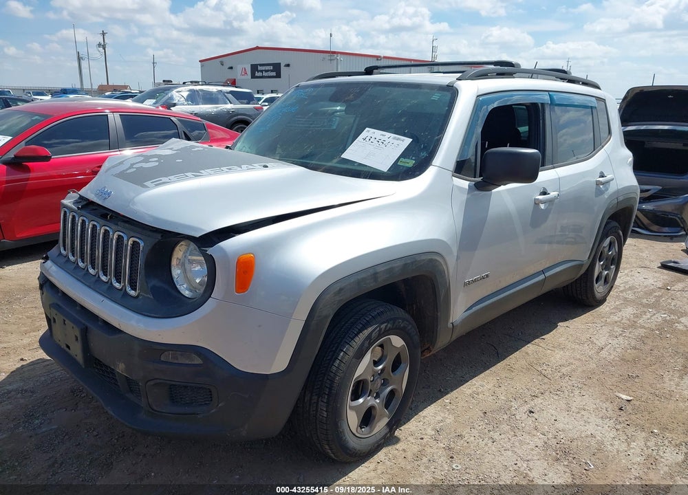 2016 JEEP RENEGADE VIN: ZACCJBAT9GPD60595