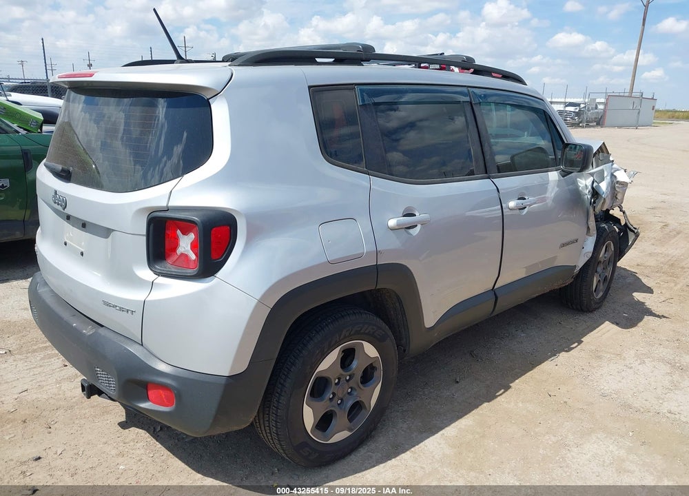 2016 JEEP RENEGADE VIN: ZACCJBAT9GPD60595