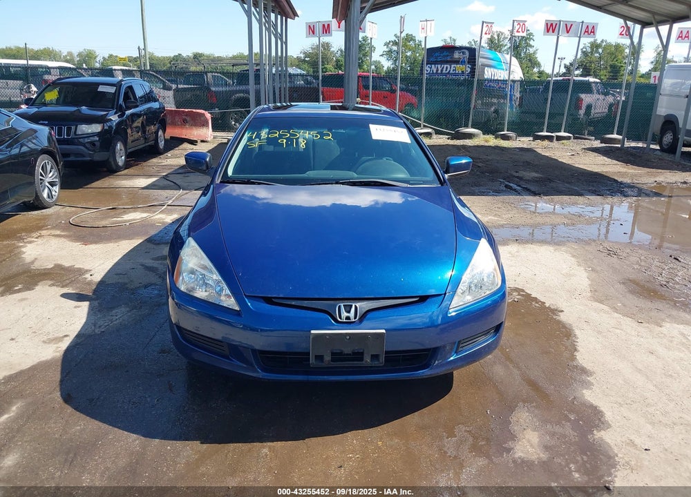 2003 HONDA ACCORD VIN: 1HGCM72643A004483