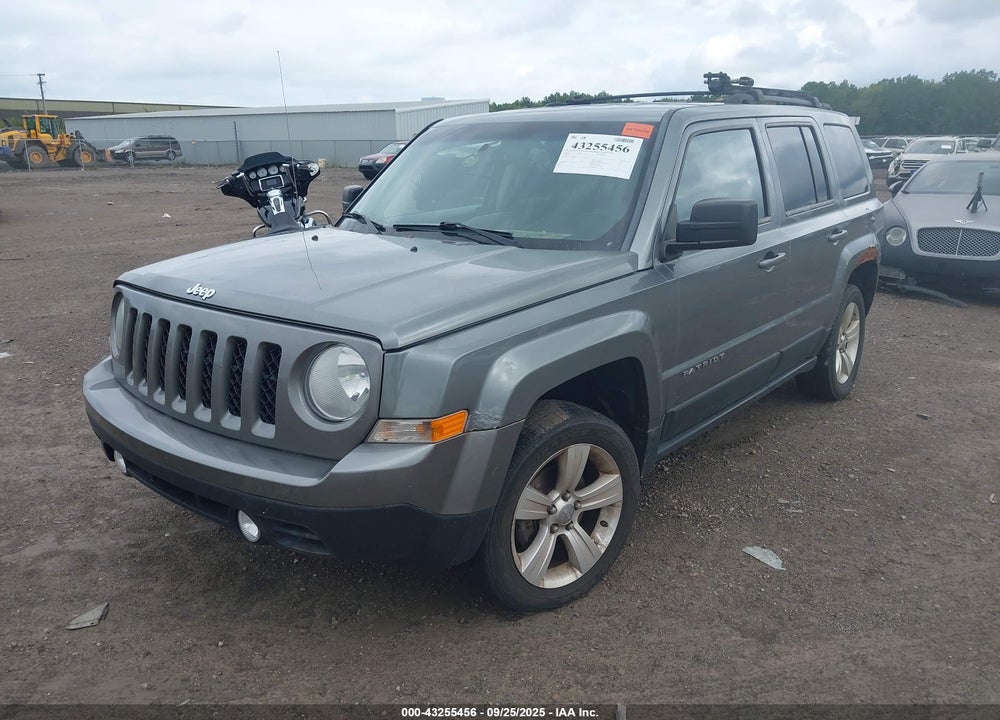 2012 JEEP PATRIOT VIN: 1C4NJRFB8CD603937