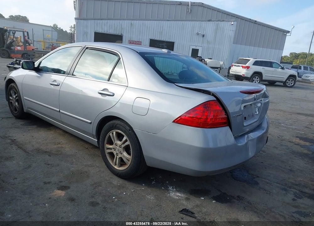 2007 HONDA ACCORD VIN: 1HGCM56827A077986