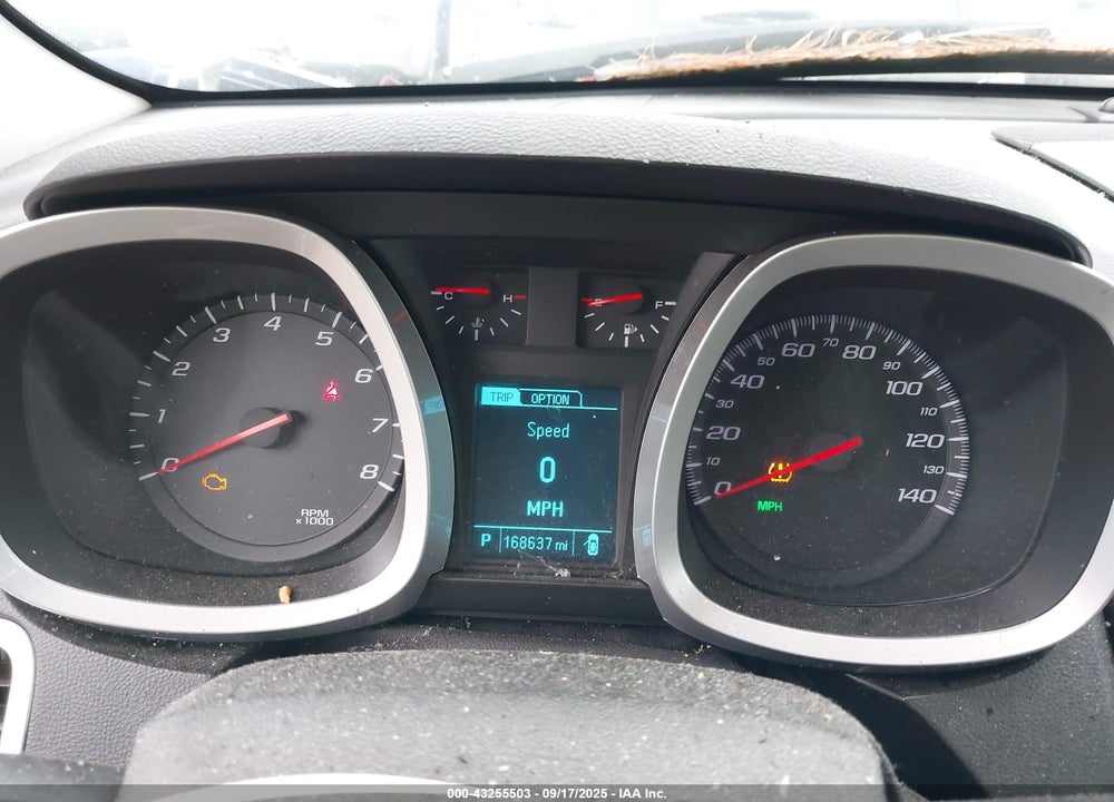 2015 CHEVROLET EQUINOX VIN: 2GNALBEK3F6383909