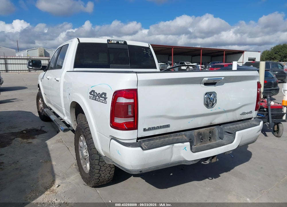 2021 RAM 2500 LAIE  4X4 6'4 BOX VIN: 3C6UR5FL9MG642053