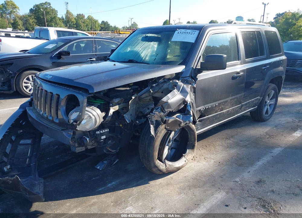 2016 JEEP PATRIOT VIN: 1C4NJRFB3GD639556