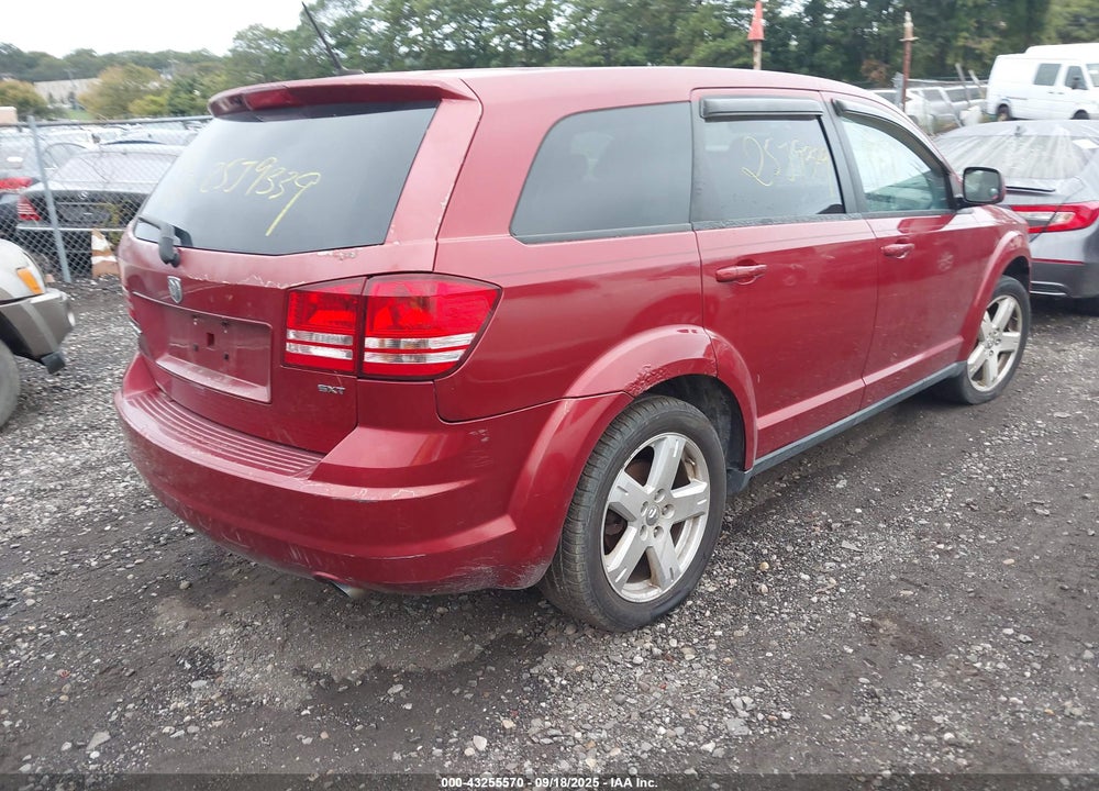 2009 DODGE JOURNEY VIN: 3D4GH57V89T166873