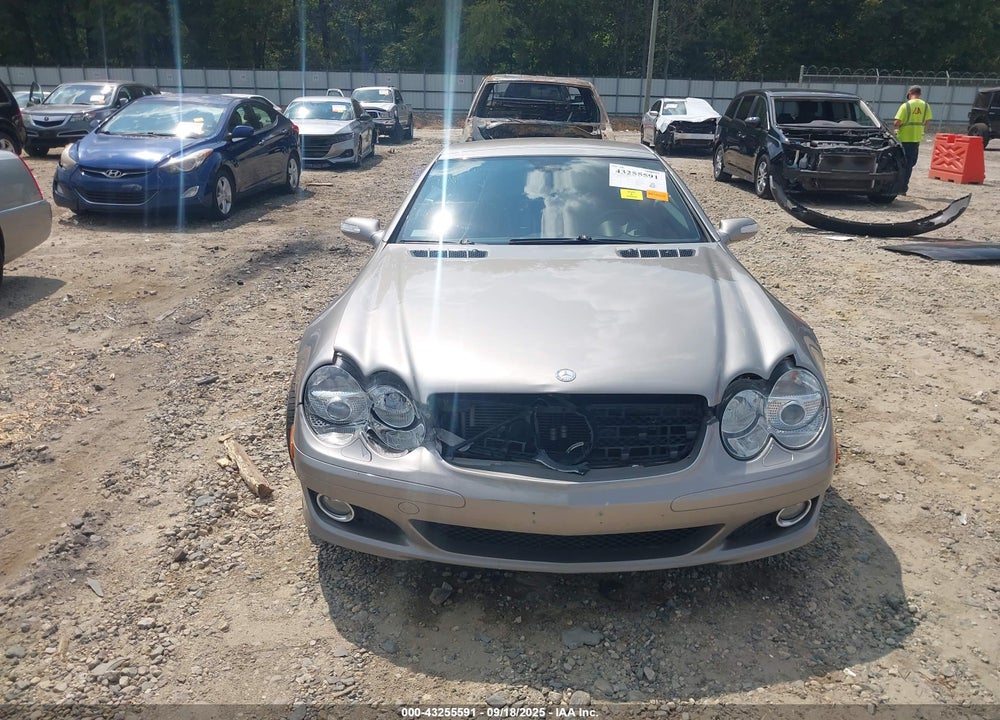 2007 MERCEDES-BENZ SL 550 VIN: WDBSK71F97F120240