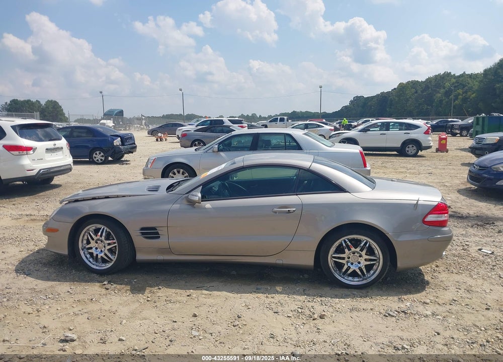 2007 MERCEDES-BENZ SL 550 VIN: WDBSK71F97F120240