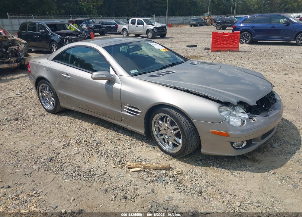 2007 MERCEDES-BENZ SL 550 VIN: WDBSK71F97F120240