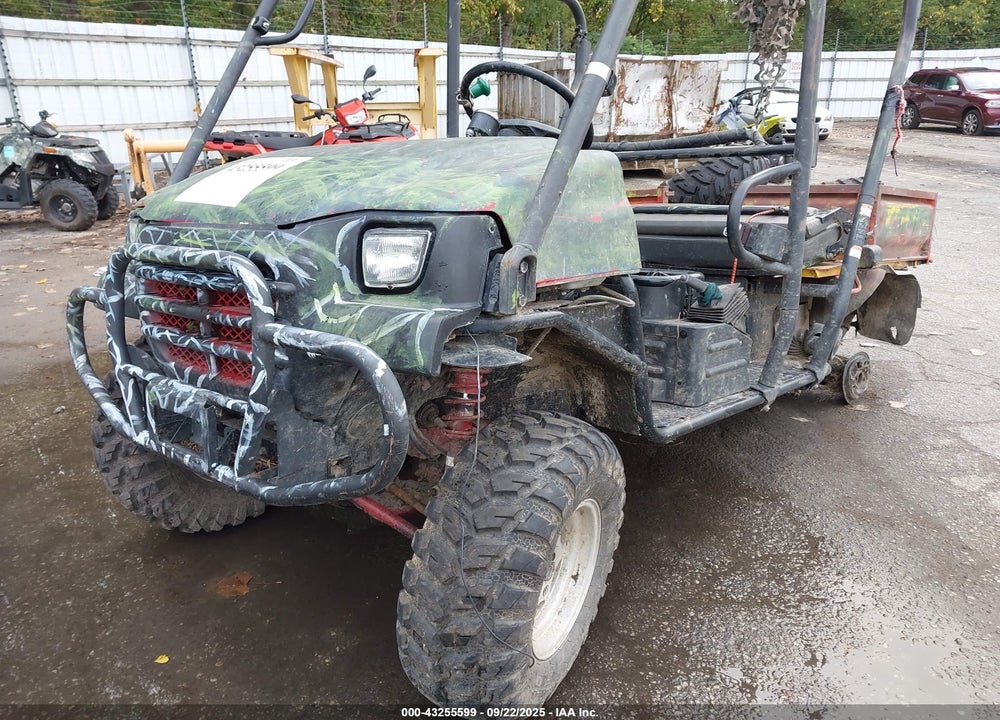 2008 KAWASAKI KAF950 E VIN: JK1AFDE1X8B502567